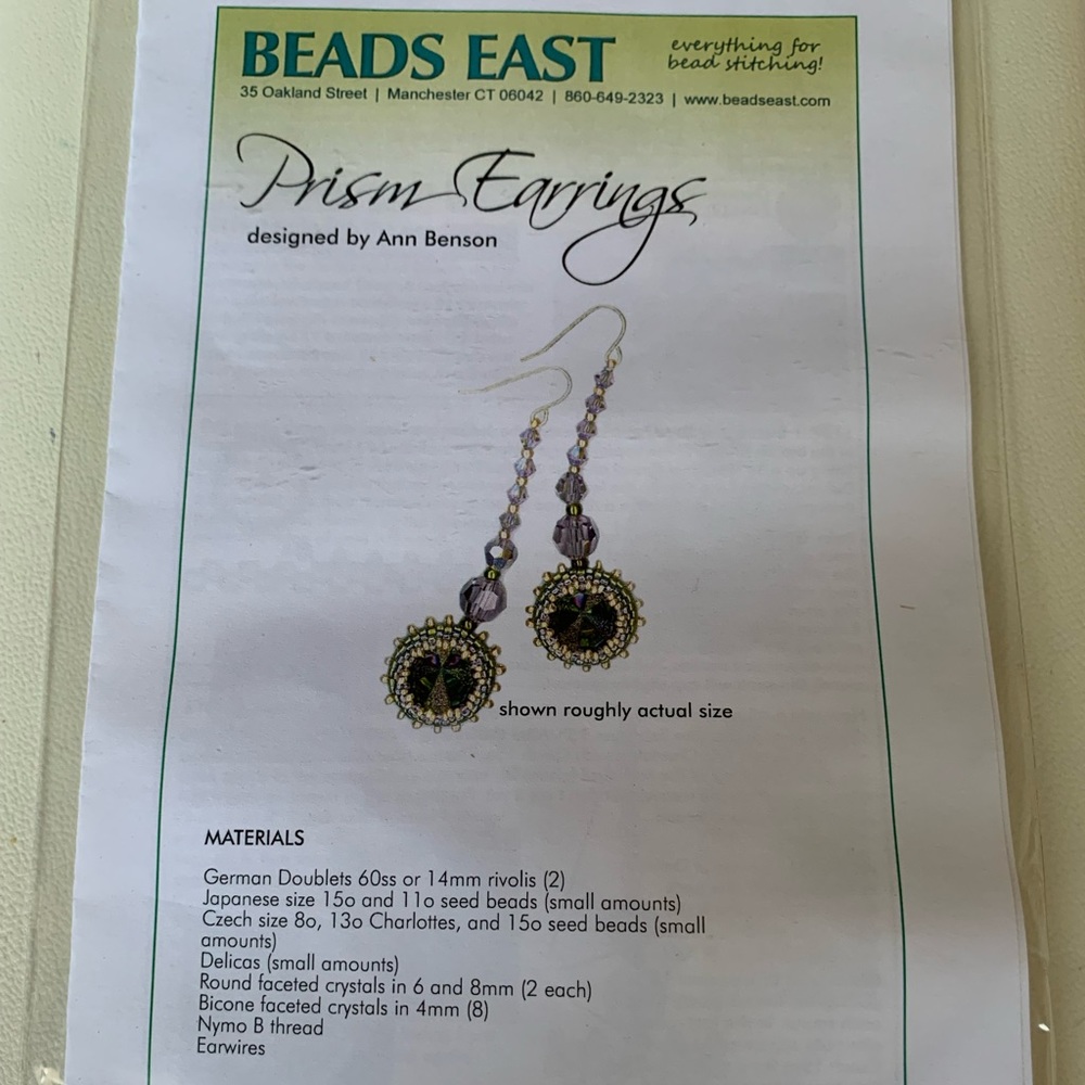 Earrings Beading Kit